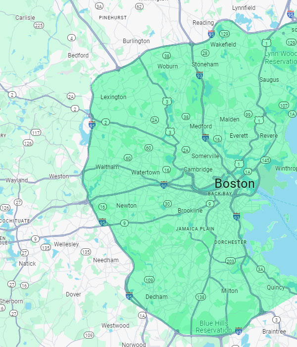 BOSTON MAP